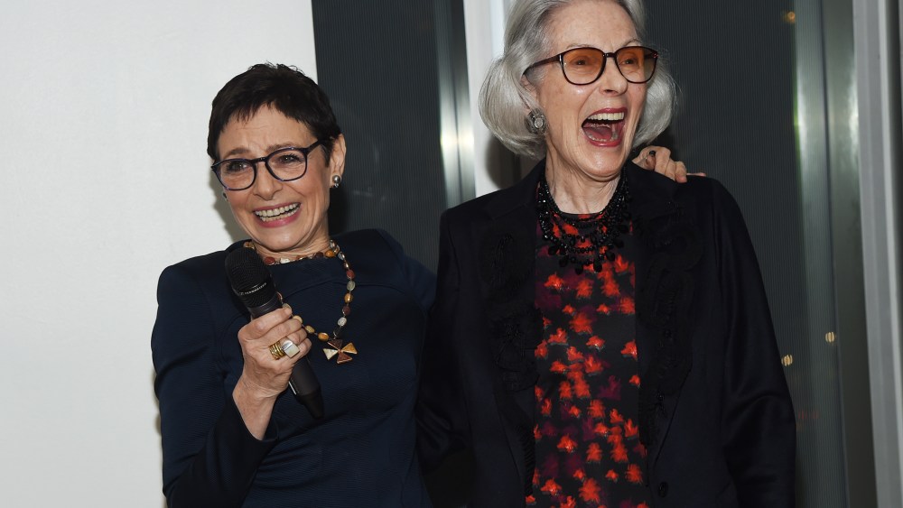 Joan Juliet Buck and Barbara Tober