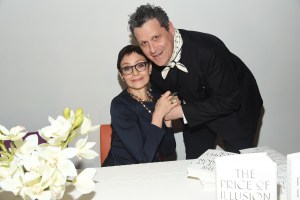 Joan Juliet Buck and Isaac Mizrahi