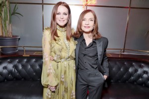 Julianne Moore and Isabelle Huppert