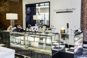 Knockout Beauty in Bloomingdale's SoHo. 
