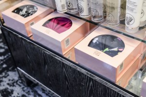 Knockout Beauty in Bloomingdale's SoHo. 