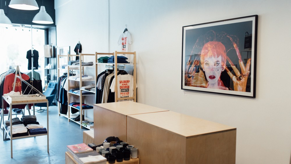 Agnès B. shop in shop at Wittmore's Beverly Grove store