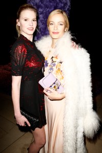 Lara Stone and Carolyn Murphy