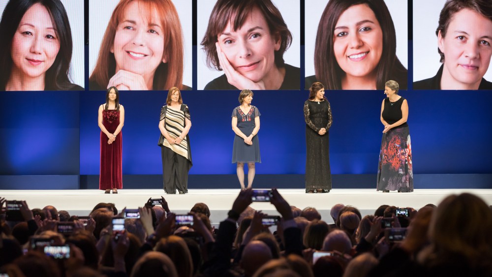 The For Women in Science 2017 laureates