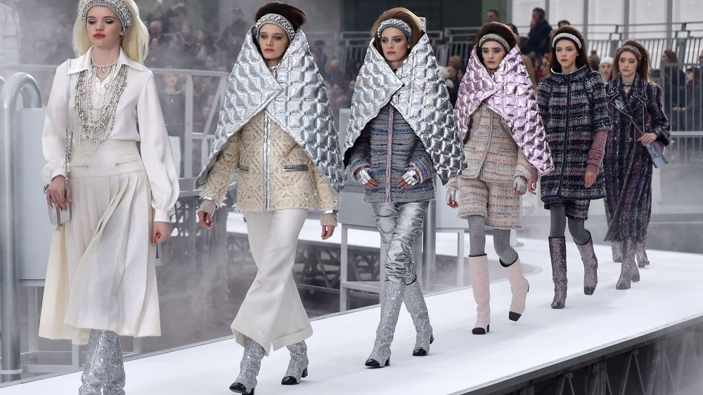 Models on the catwalkChanel show, Runway, Autumn Winter 2017, Paris Fashion Week, France - 07 Mar 2017