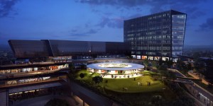 Renderings of future malls in Mexico.