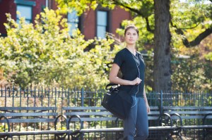 A look from the Mission apparel collection.