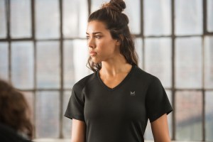 A look from the Mission apparel collection.