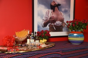 A look at the "Salotto Angela Missoni" exhibit.