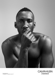 Mahershala Ali for Calvin Klein.