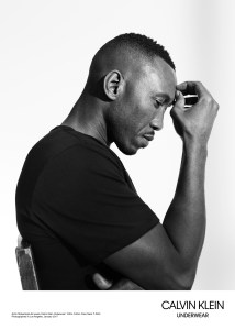 Mahershala Ali for Calvin Klein.