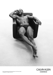 Trevante Rhodes for Calvin Klein.