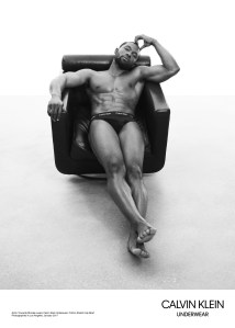 Trevante Rhodes for Calvin Klein.