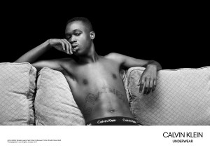 Ashton Sanders for Calvin Klein.