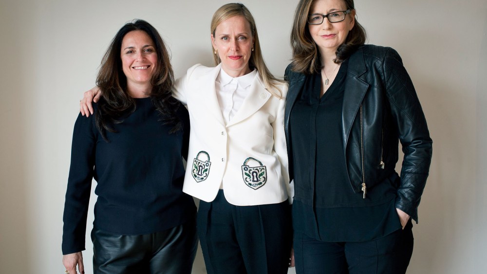 Silvia Negri Firman, Libby Haan and Anne Fahey-Storment