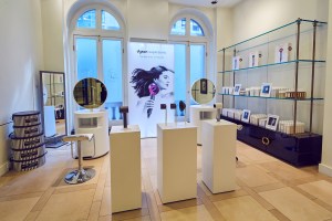The OUAI x Dyson Styling Studio.