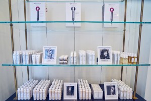 The OUAI x Dyson Styling Studio.
