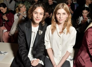 Alexa Chung and Clemence Poesy