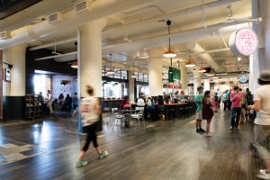 Spiller Park Coffee and Biltong Bar at Ponce City Market, Atlanta.
