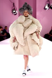 Model on the catwalkComme Des Garcons show, Runway, Autumn Winter 2017, Paris Fashion Week, France - 04 Mar 2017
