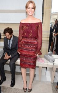 Leighton MeesterSalvatore Ferragamo Cruise Collection fashion show, The Louvre, Paris, France - 12 Jun 2012