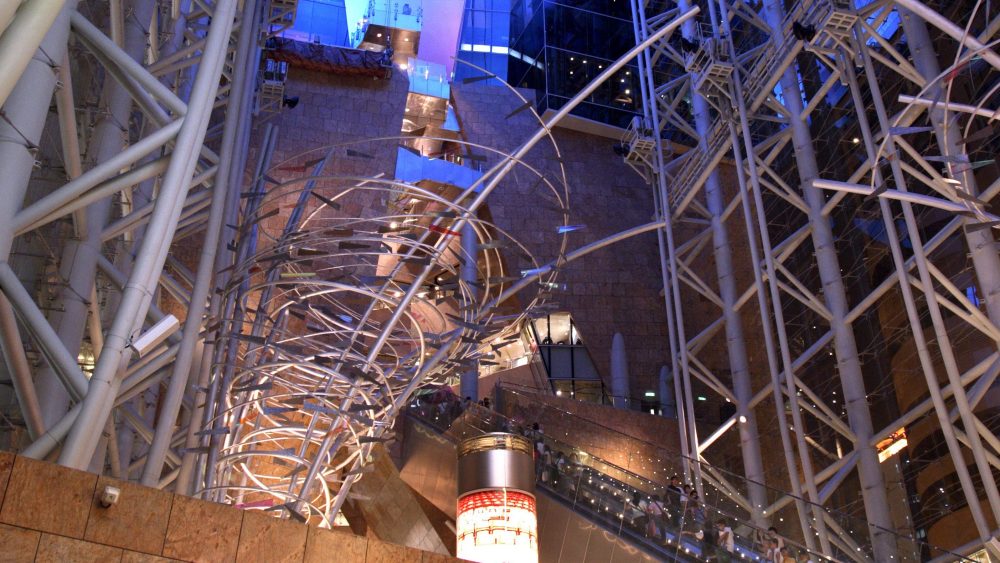 The escalator that malfunctioned at Langham Place mall was an especially steep and long one.