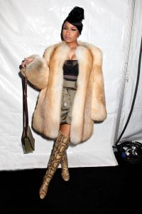 Nicki MinajMarc Jacobs show, Mercedes-Benz Fashion Week, New York, America - 19 Feb 2015WEARING MARC JACOBS