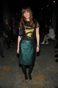 Actress Leighton Meester attends Proenza Schouler's fall 2009 runway show in New York City.Proenza Schouler Fall 2009 RTW, New York