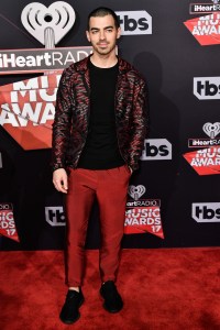 Joe Jonas iHeartRadio Music Awards, Arrivals, Los Angeles, USA - 05 Mar 2017