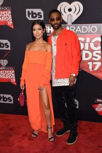 Jhene Aiko, Big Sean iHeartRadio Music Awards, Arrivals, Los Angeles, USA - 05 Mar 2017