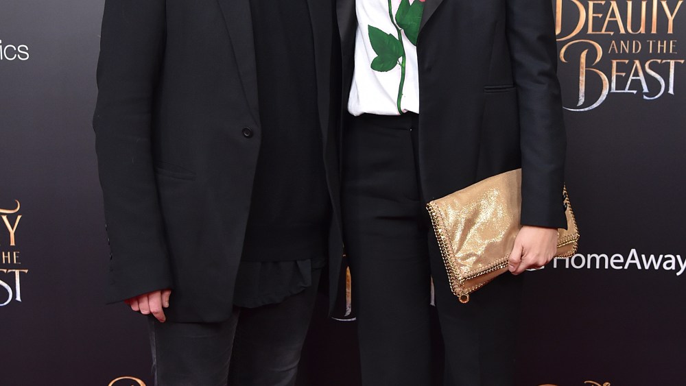 Christopher Kane and Livia Giuggioli'Beauty and the Beast' film premiere, Arrivals, New York, USA - 13 Mar 2017