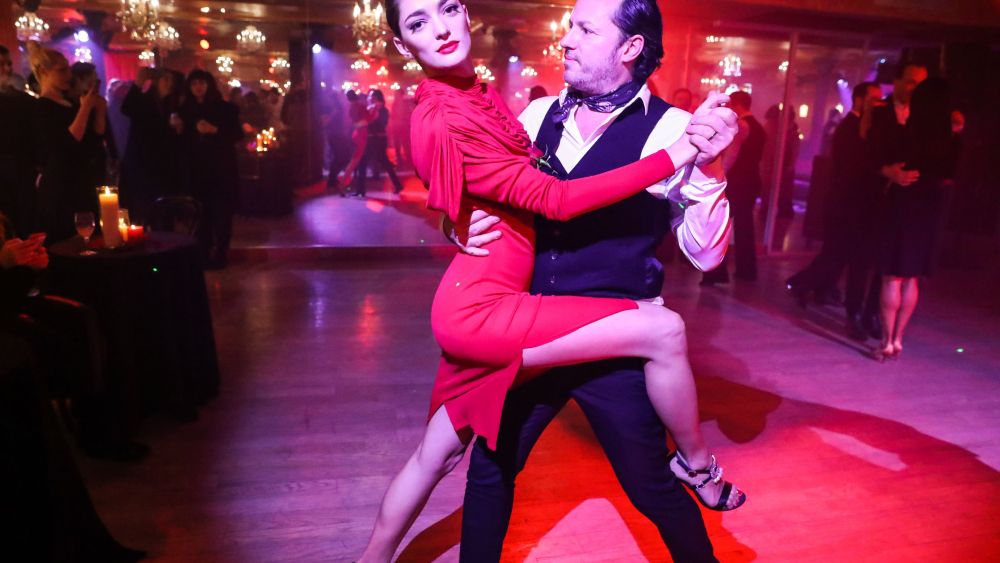 Sofia Sanchez Barrenechea, Alexandre de BetakRoger Vivier presents an 'Evening of Tango', Dance With Me Soho, New York, USA - 15 Mar 2017