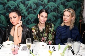 Charli XCX, Niia and Amanda SteeleMax Mara x Flaunt Dinner, Los Angeles, USA - 17 Mar 2017