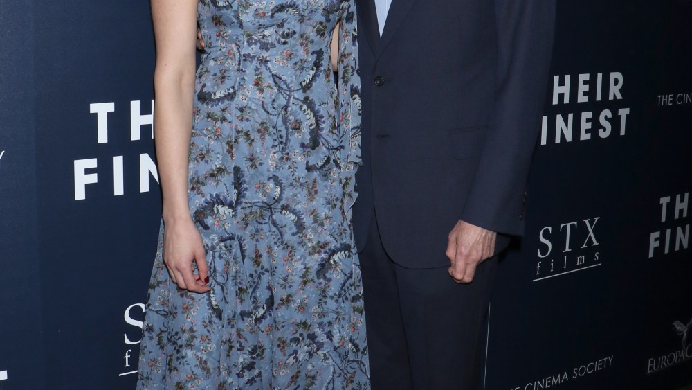 Gemma Arterton and Bill Nighy'Their Finest' film premiere, Arrivals, New York, USA - 23 Mar 2017