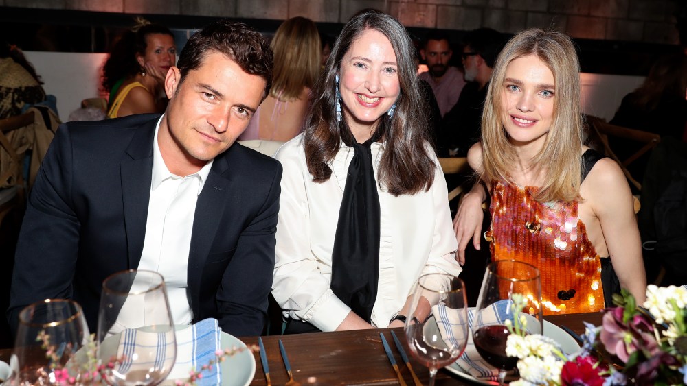 Orlando Bloom, Ann-Sofie Johansson and Natalia VodianovaH&M Conscious Exclusive Collection Dinner, Los Angeles, USA - 28 Mar 2017