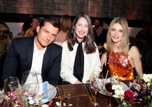 Orlando Bloom, Ann-Sofie Johansson and Natalia VodianovaH&M Conscious Exclusive Collection Dinner, Los Angeles, USA - 28 Mar 2017