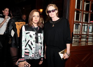 Aubrey Plaza and Lisa Love