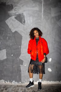 Street style at the Riccardo Tisci x Nike Air Max 97 Mid release event in Rome