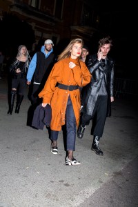 Street style at the Riccardo Tisci x Nike Air Max 97 Mid release event in Rome