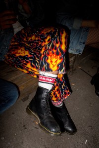 Street style at the Riccardo Tisci x Nike Air Max 97 Mid release event in Rome