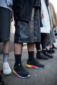Street style at the Riccardo Tisci x Nike Air Max 97 Mid release event in Rome