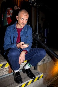 Street style at the Riccardo Tisci x Nike Air Max 97 Mid release event in Rome