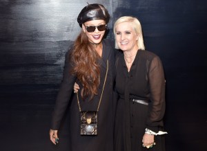 Rihanna and Maria Grazia Chiuri backstageChristian Dior show, Autumn Winter 2017, Paris Fashion Week, France - 03 Mar 2017