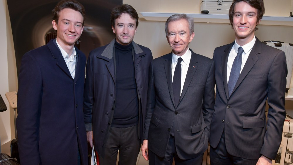 Frédéric, Antoine, Bernard and Alexandre Arnault