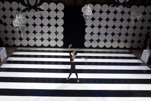 The performance at the ball.