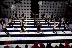 The performance at the ball.