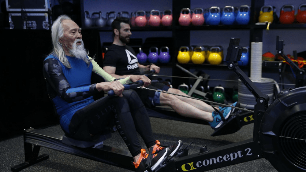 Wang Deshun is known on the internet as China's hottest grandpa.