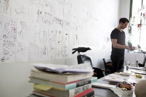Sebastian Errazuriz's studio.