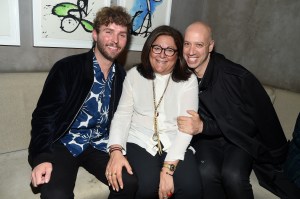 Timo Weiland, Fern Mallis and Robert Verdi.