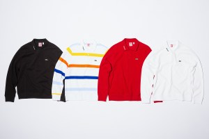 Supreme x Lacoste collection.